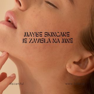 Možná je moje skincare závislá na mně… a možná já na ní víc, než bych přiznala.“ 😏✨ #skincareobsessed